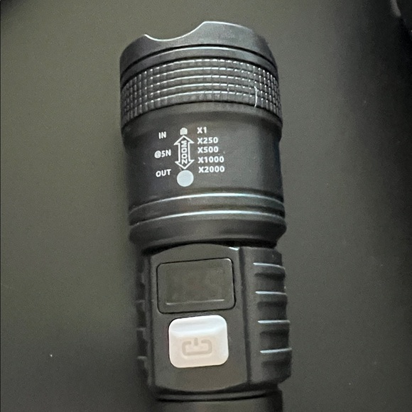 Black LED Flashlight - Picture 2 of 2
